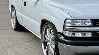 2002 Chevy Silverado NBS 24 inch EVŌK WHEELS style EV03