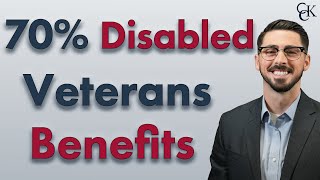 VA Benefits For Disabled Veterans Rated at 70%