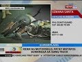 BT: Rider ng motorsiklo, patay matapos bumangga sa isang truck