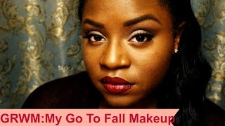 Get Ready With Me: My Go To Fall Makeup