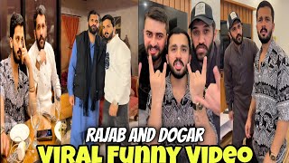 Rajab Butt And Man Dogar Tiktok Funny Video  😝😂 Rajab Family Viral Funny Moment 😂 #rajabfamily