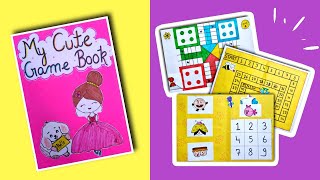 DIY GAME BOOK (Part 2) | DIY paper games | paper game making | paper craft | art and craft