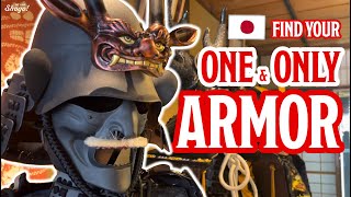 All Equipped Items Can be Purchased | Learn How to Put on Samurai Armor & Hold Katana Made in Japan