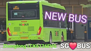 SG❤️BUS New Zhongtong LCK6126EVG (N12) Production Batch ⚡️ Pre-Launch Testing [SBST] SG3409Z