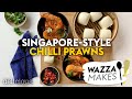Wazza's Singapore-style chilli prawns recipe | delicious. Australia