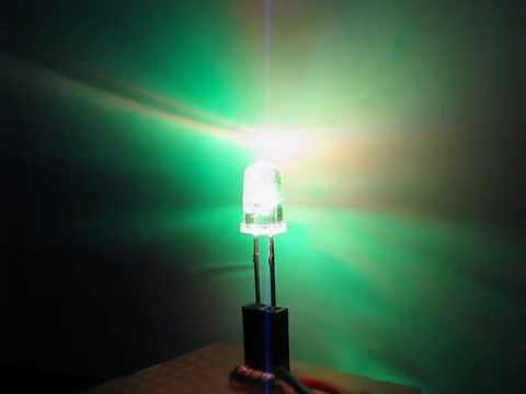 5mm Color Changing Slow Fade Rgb Led Demo Youtube