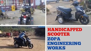 Handicapped Scooter | Zopa Engineering Works