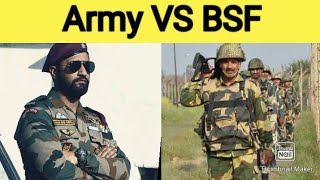 power of indian army , army vs bsf , army vs bsf power , army vs bsf status , free tech #shorts