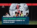 Rosario’s young players dream of following Lionel Messi to World Cup glory