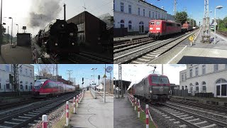 Bahnverkehr in Unna 2019 - 2021 mit 01 519, Br 151, PKP Vectron, RE57 Umleitern, ICE 3 \u0026 4 uvm.