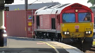 66070 Passes Darlington | 4S49 Daventry Int Rft Recep Rfd to Grangemouth TDG | 29/05/21