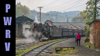 Chinese Railways - Rongshan Prison Narrow Gauge Steam Railway with C2 Class Locos 0-8-0's #219 \u0026 211