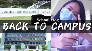 ||VLOG|| Back to UTAR campus// last-year students// study// library// cooking// hostel life