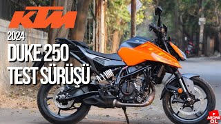 2024 KTM Duke 250 Test Sürüşü - Genel Özellikleri - Harika Bir Başlangıç Motosikleti - [4K]