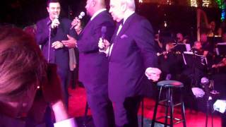 Kevin Michael Richardson sings with Seth MacFarlane and Frank Sinatra Jr