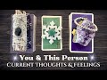 You & This Person 👉 Current Thoughts Feelings & Intentions 🔥♥️✨ Pick a Card 💀 Tarot Reading