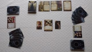 How to set up your first ever game of Arkham Horror the Card Game Scenario 1 The Gathering