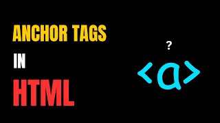 🔥 How to Use the Anchor Tag in HTML | Add Links Like a Pro! 🚀