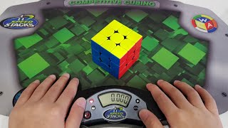 When You Accidentally Reset Your Stackmat Timer...