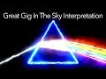 Pink Floyd Great Gig In The Sky with Lyrics - David Gilmour