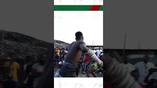 Brutal Dambe Knockout ‼️🤯#shorts #youtubeshorts #boxing #mma #ufc #africa #action #combat #dambe