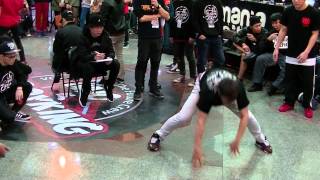 2014 Who is Bboyking Vol.1 基中雙煞(產生水 Q弟)vs???    (2on2選秀)