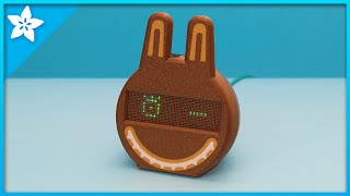 LED Matrix Clock LABUBU #adafruit