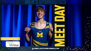 Virtius Scoring Stream - Michigan vs Illinois - Men's NCAA Gymnastics