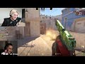 xQc reacts to ohnePixel reacting to xQc's Insane CS2 Deagle Clip