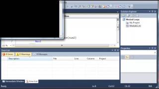 Visual Basic Tutorial 34 Nested Loops