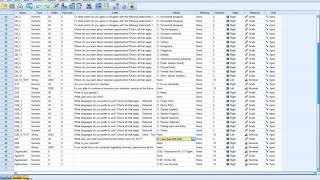 Ordinal Data Analysis