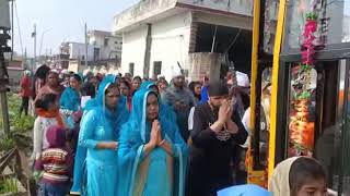 Nagar kirtan ਨਵਾਂ ਪਿੰਡ