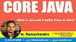 Core Java Tutorials | Program on Java.util.TreeSet Class | By Mr. Ramachandra