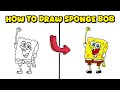 How to Draw SpongeBob SquarePants – Easy Cartoon Character Drawing