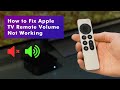 How to Fix Apple TV Remote Volume Not Working