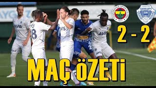 Fenerbahçe 2-2 FC Shkupi | MAÇ ÖZETİ