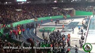 2. Runde DFB - Pokal ~ Eintracht Braunschweig vs. VfL Wolfsburg