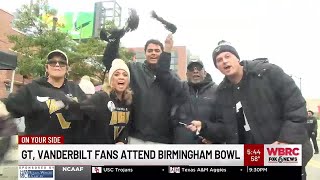 Georgia Tech, Vanderbilt fans attending Birmingham Bowl