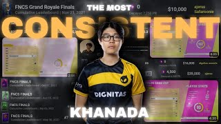 Khanada: The Most Consistent Fortnite Player (Documentary)