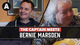 The Captain Meets Bernie Marsden - To Chat About His New Book & Amazing Guitar Collection!