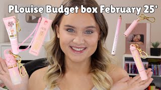 THE BEST BUDGET BOX SO FAR?!? UNBOXING THE PLOUISE BUDGET BOX FEBRUARY, NEW IN PLOUISE MAKEUP