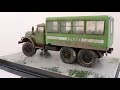 zil 131 russian 6x6 truck 1 43 special modelcar rusted and mudded