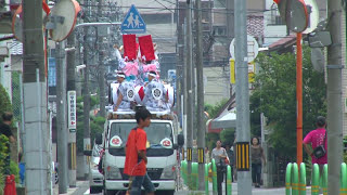 【茨木神社夏祭り】 ２０１４年７月１３日 　宵宮　触れ太鼓