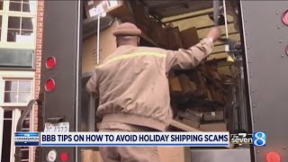 BBB tips on how to avoid holiday shipping scams