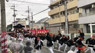 令和５年熊取だんじり祭り本宮　午後曳行　七山 5