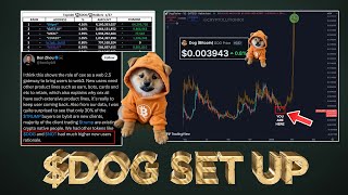 $DOG (Bitcoin) following Pepe \u0026 Floki Parabola 📊