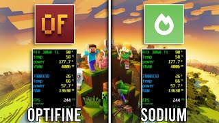 Minecraft | Optifine vs Sodium