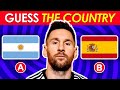 Guess The Country Of The Football Player ⚽️