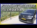 Massive 5000 km EV Roadtrip to Croatia! (and back)