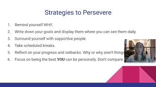 Perseverance Mini Lesson #3